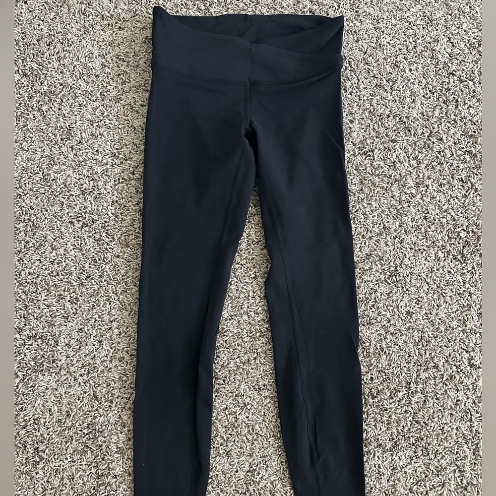 Black Lululemon Wonder Under Leggings